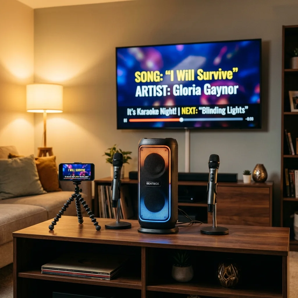 JBL PartyBox Encore home setup