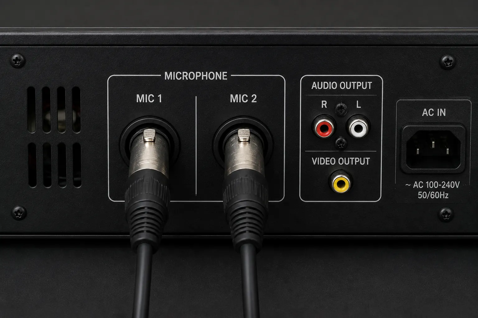 Dual wireless microphones setup for multi-performer duet sessions