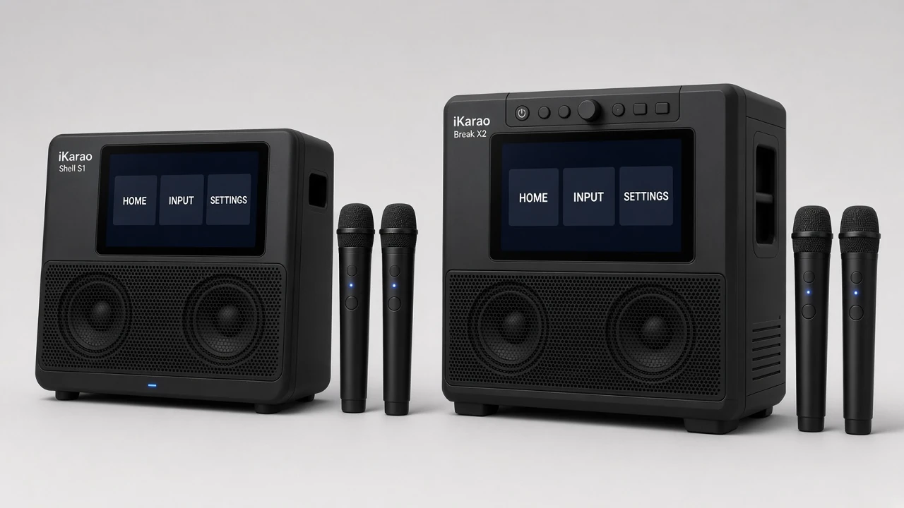 iKarao Shell S1 vs Break X2 comparison