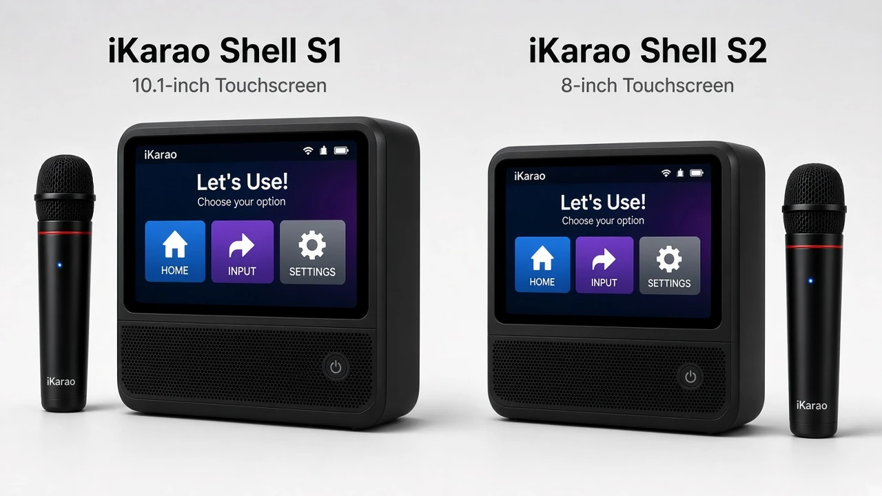 iKarao Shell S1 vs Shell S2 comparison