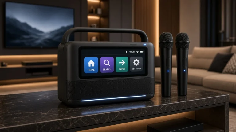 iKarao Shell S2 compact smart karaoke machine