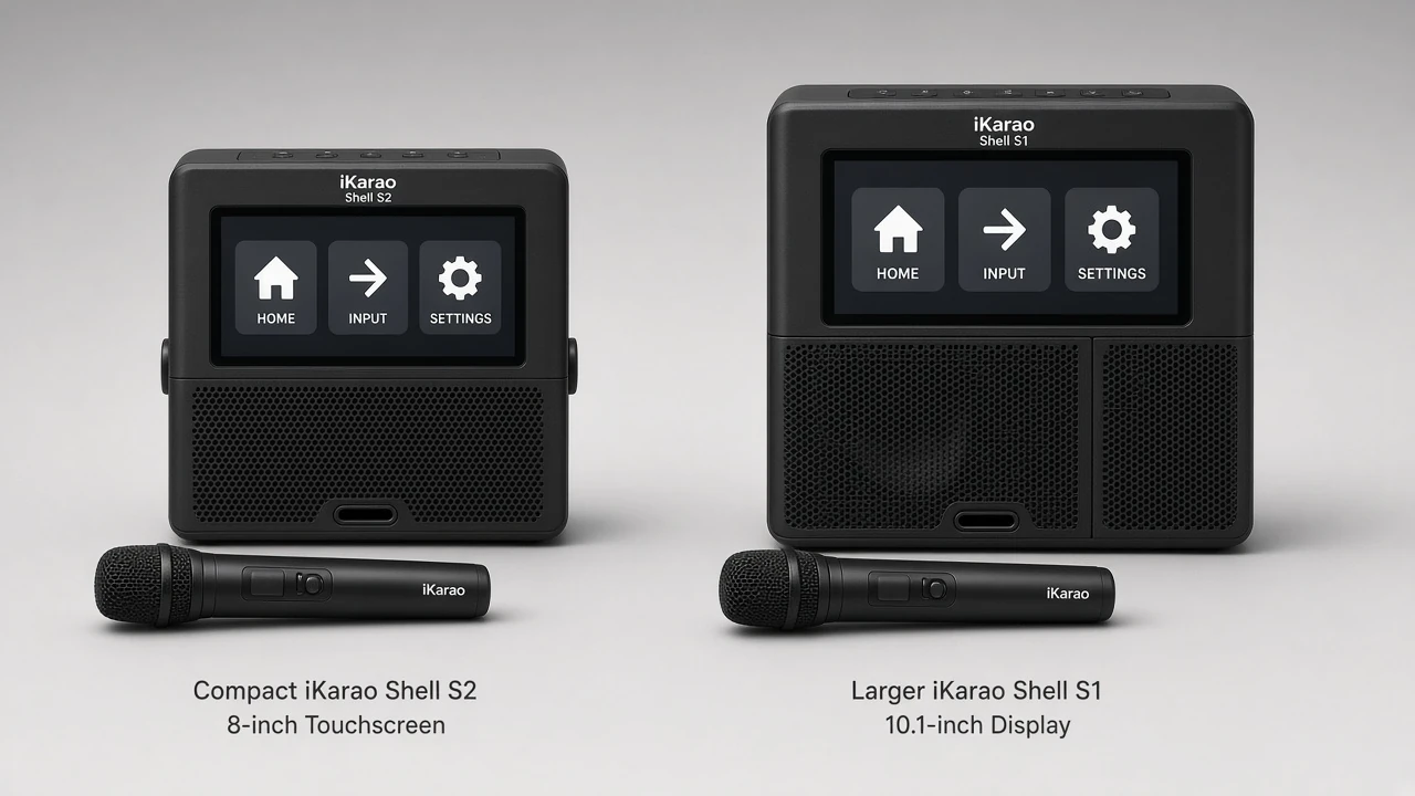 iKarao Shell S2 vs Shell S1 comparison